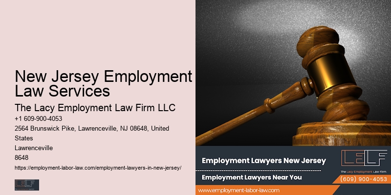 New Jersey Employment Law Services Overtime Pay Lawyer