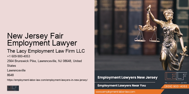 New Jersey Fair Employment Lawyer Harassment Attorney
