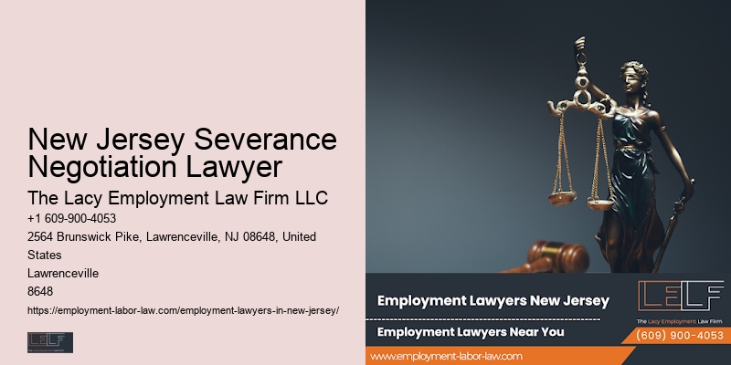 Employment Attorney In New Jersey Severance Negotiation Lawyer