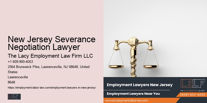 New Jersey Severance Negotiation Lawyer Hostile Workplace Attorney