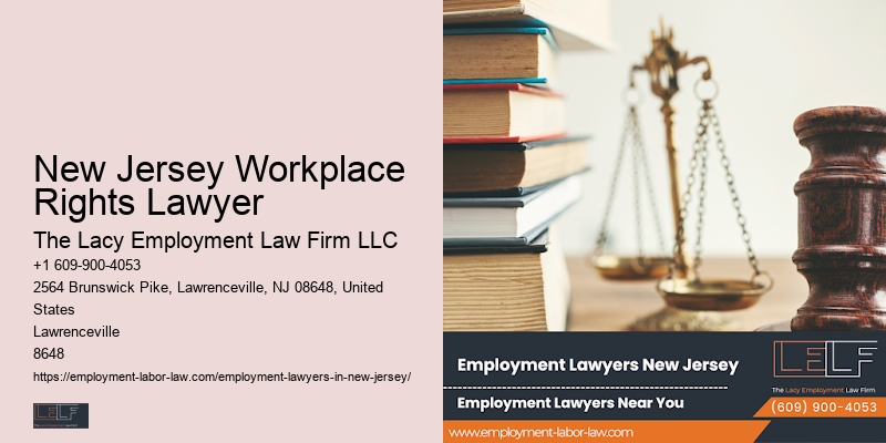 New Jersey Workplace Rights Lawyer Workplace Disputes Legal Help