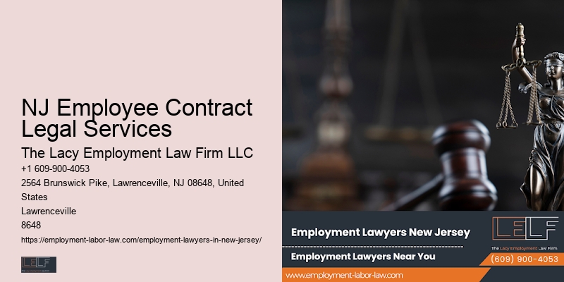 NJ Employee Contract Legal Services