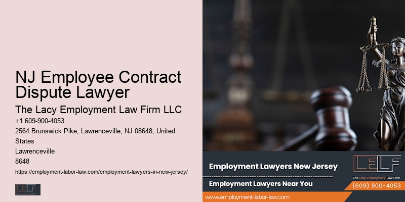 NJ Employee Contract Dispute Lawyer