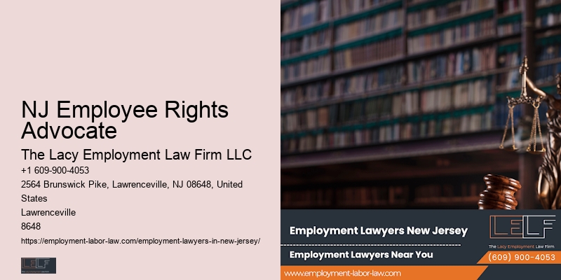 NJ Employment Disputes Resolution Lawyer