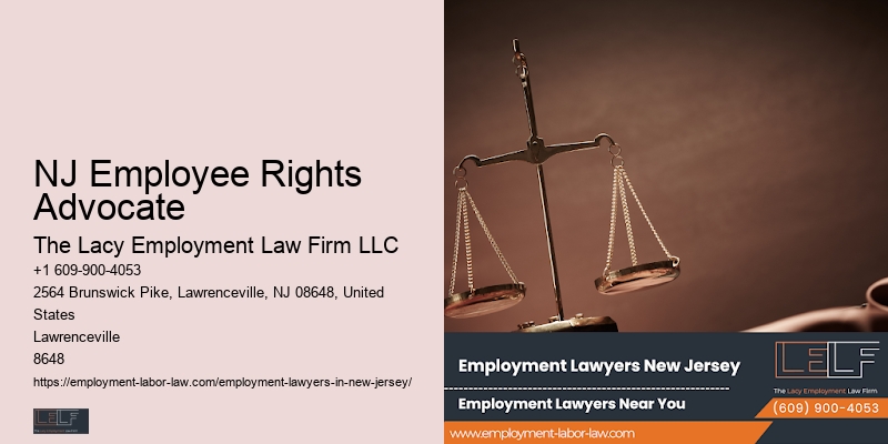 NJ Employee Rights Advocate Employment Law Experts
