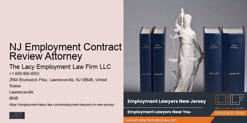 NJ Employment Contract Review Attorney Workplace Retaliation Legal Advice