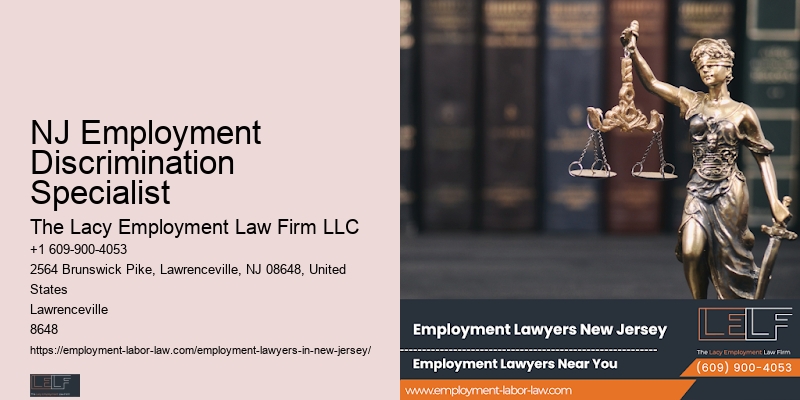 NJ Employment Discrimination Specialist Employment Claims Attorney