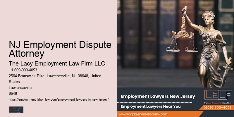 NJ Employment Dispute Attorney Whistleblower Protection Lawyer