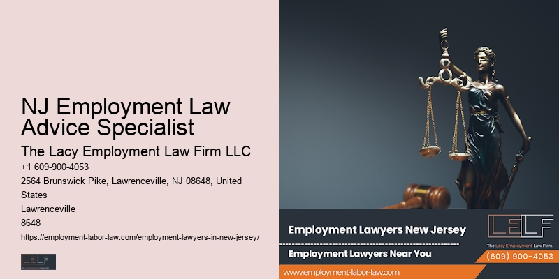 NJ Employment Law Advice Specialist Employment Dispute Specialist