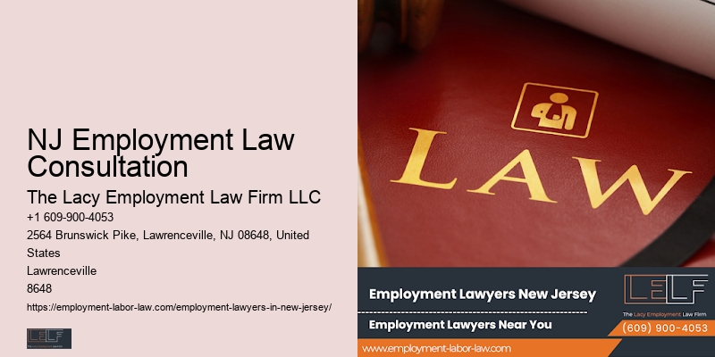 NJ Employment Law Consultation Wage Dispute Attorney