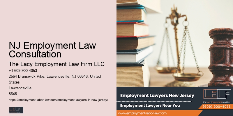 NJ Employment Law Consultation Employment Law Representation