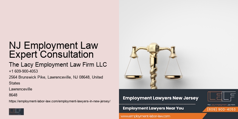 NJ Employment Law Expert Consultation Wage Dispute Attorney