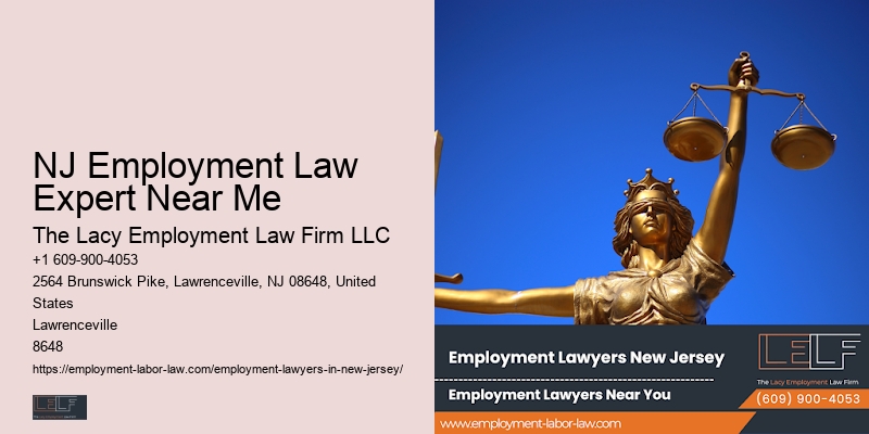 NJ Employment Law Expert Near Me Wrongful Termination Claims