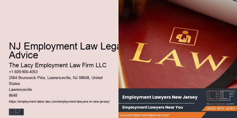 NJ Employment Law Legal Advice Workplace Retaliation Claims