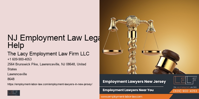 NJ Employment Law Legal Help Whistleblower Protection Lawyer