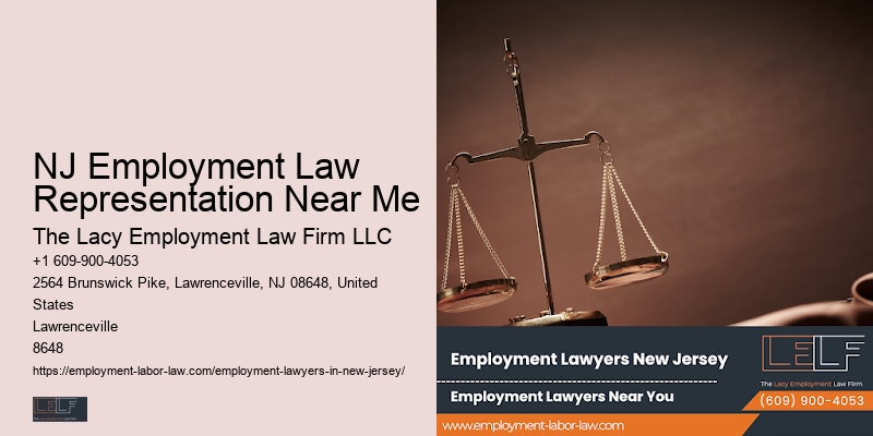 NJ Employment Law Representation Services