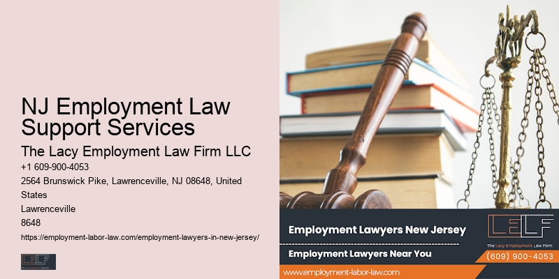 NJ Employment Law Support Services Workplace Legal Services