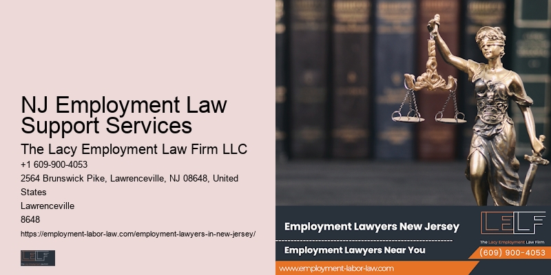 NJ Employment Law Support Services Workplace Lawyer