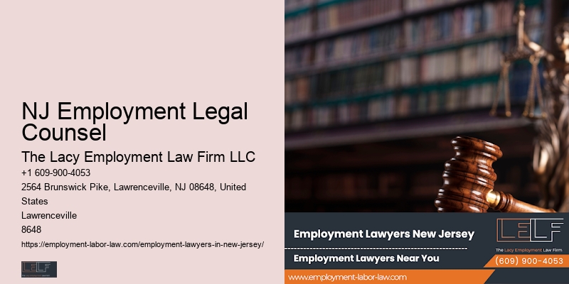 NJ Employment Legal Counsel Wage And Hour Lawyer