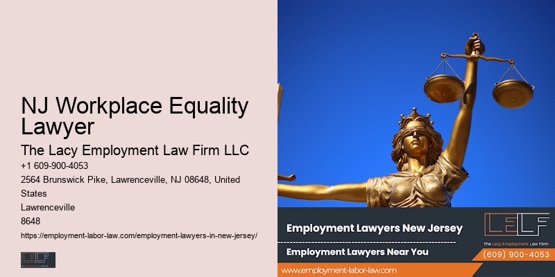 NJ Workplace Equality Lawyer Employment Arbitration Attorney