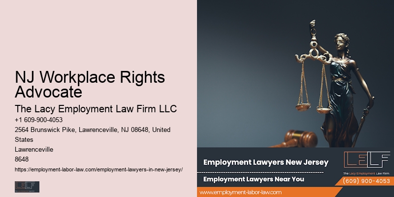 NJ Workplace Rights Advocate Job Discrimination Attorney