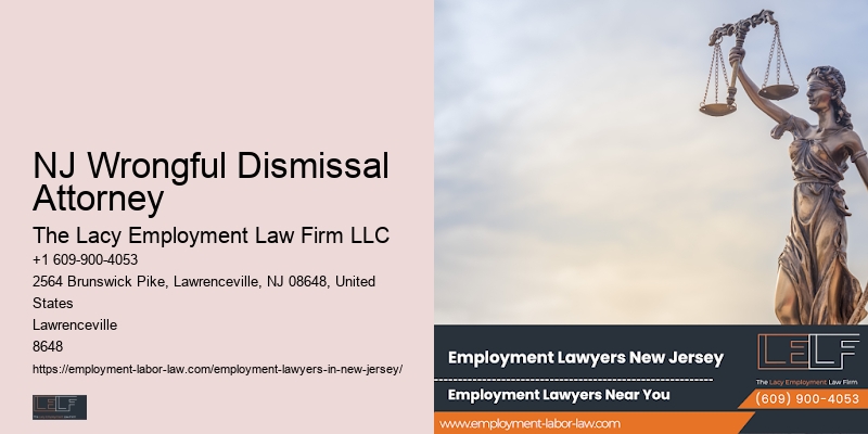 Top Employment Lawyer NJ Wrongful Dismissal Attorney