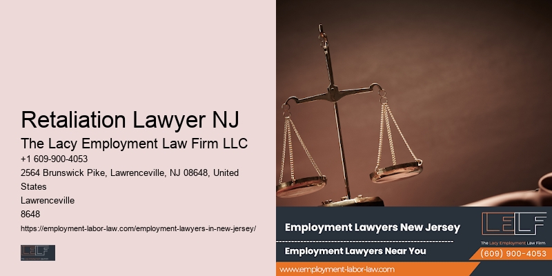 NJ Wrongful Termination Lawsuit Lawyer