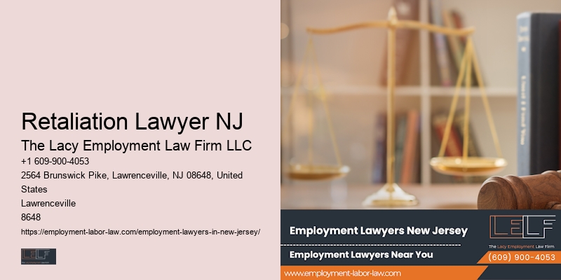 Retaliation Lawyer NJ Employment Law Experts