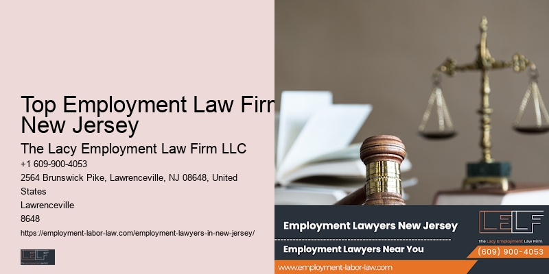 Top Employment Law Firm New Jersey Employment Attorney