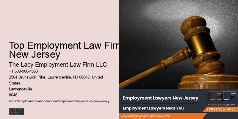 Top Employment Law Firm New Jersey Employer Defense Lawyer