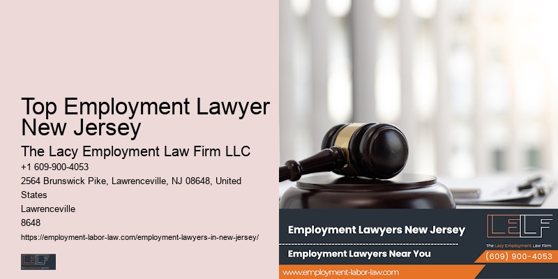 NJ Legal Help For Employment Issues