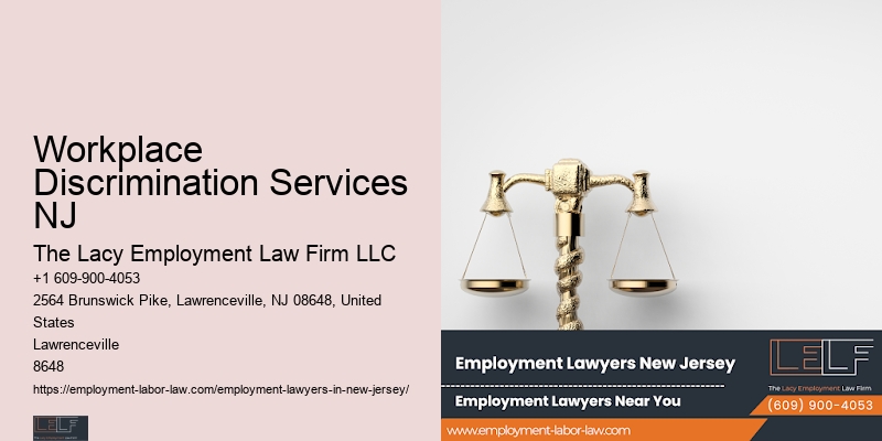 Workplace Discrimination Services NJ Employee Rights Attorney