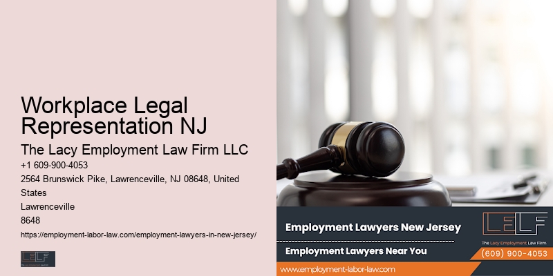 Workplace Legal Representation NJ Discrimination Attorney