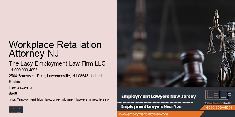 Workplace Retaliation Attorney NJ