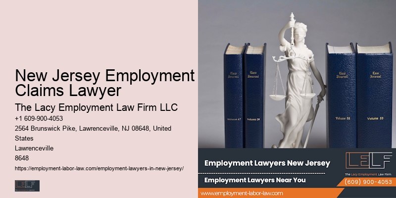 New Jersey Employment Claims Lawyer employment discrimination legal help