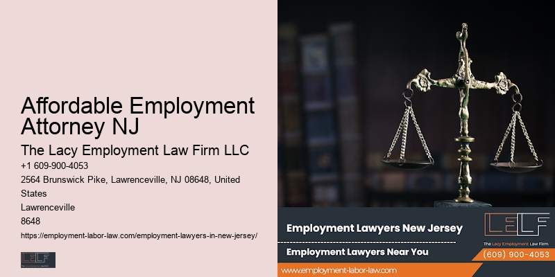 Unlawful Retaliation Attorney Affordable Employment Attorney NJ