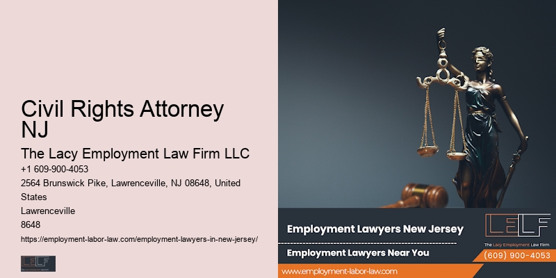Civil Rights Attorney NJ FMLA Lawyer