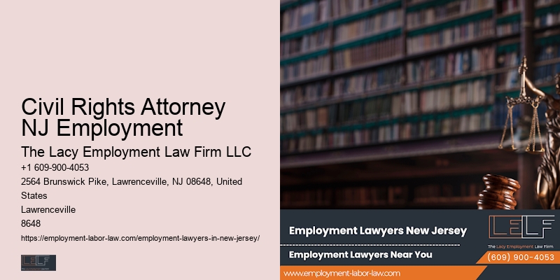 Civil Rights Attorney NJ Employment Employment Legal Services