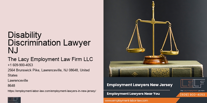 Sexual Harassment Lawyer Disability Discrimination Lawyer NJ