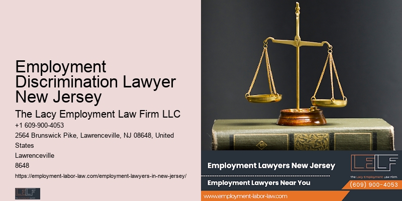 Employment Discrimination Lawyer New Jersey Workplace Retaliation Specialist
