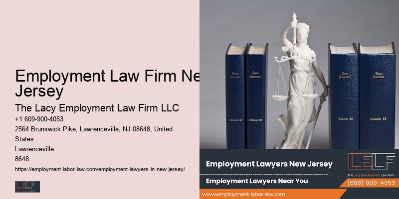 Civil Rights Lawyer Employment Law Firm New Jersey Employment Cases