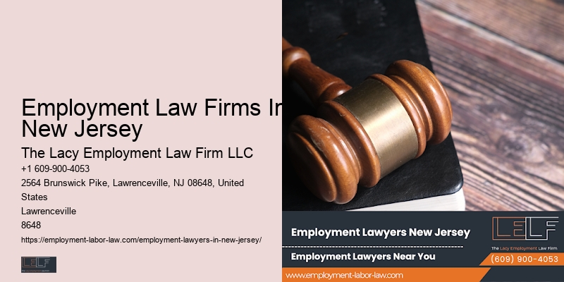 Employment Law Firms In New Jersey Wage and Hour Dispute Lawyer