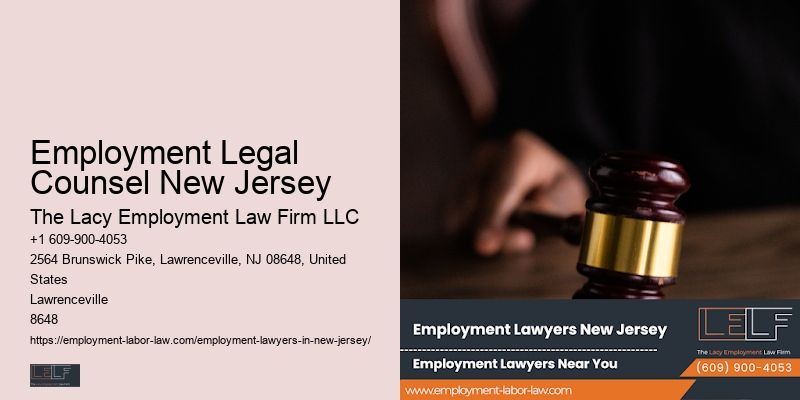 Employment Legal Counsel New Jersey Overtime Disputes Attorney