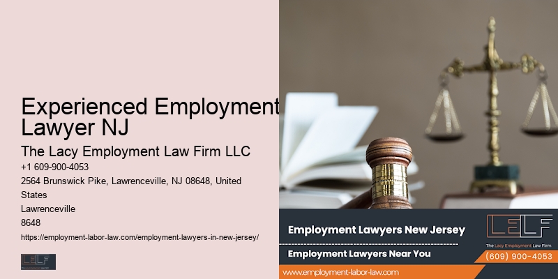 FMLA Lawyer Experienced Employment Lawyer NJ