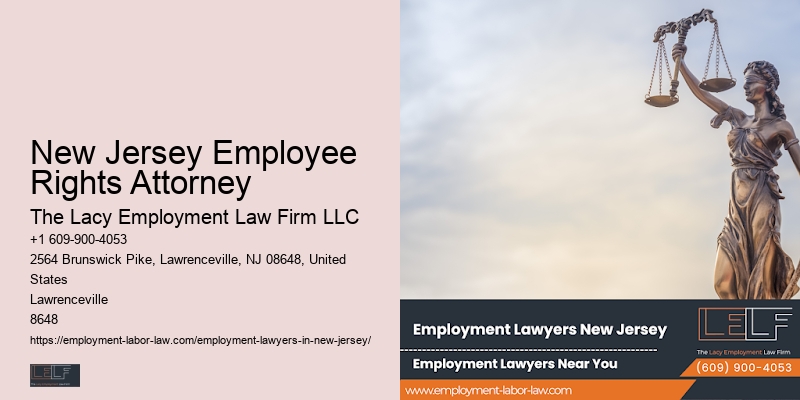 Wrongful Termination Lawyer New Jersey Employee Rights Attorney PA