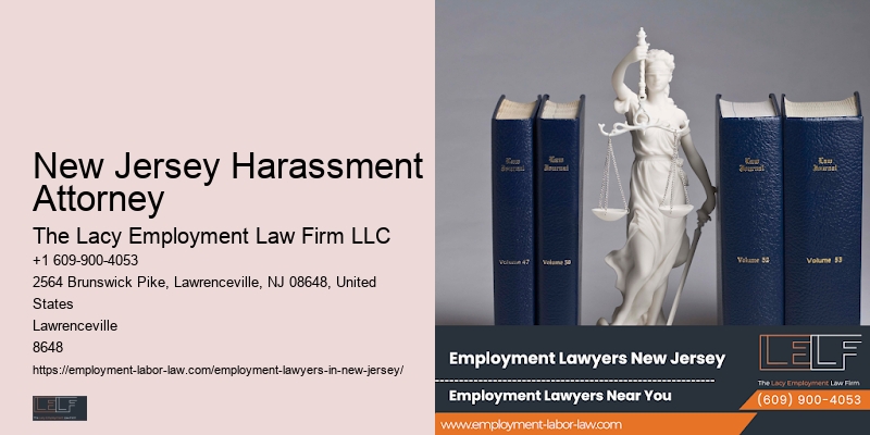 New Jersey Harassment Attorney Employment Law Advice