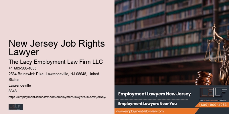 Workplace Wrongdoing Lawyer New Jersey Job Rights Lawyer