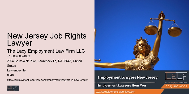 New Jersey Job Rights Lawyer Employment Legal Consultation