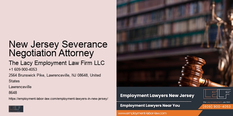 New Jersey Severance Negotiation Attorney Workplace Protection Lawyer