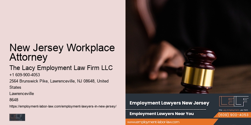 New Jersey Workplace Attorney Employment Law Enforcement Attorney